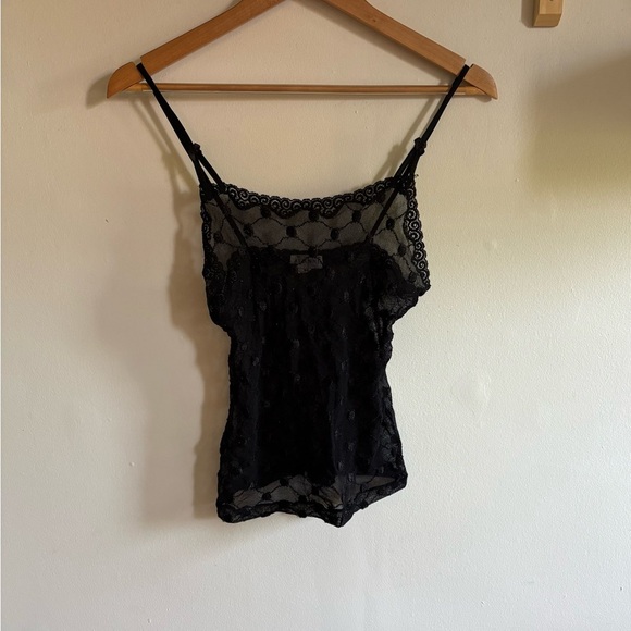 Arianne Black Mesh Camisole
Size M - Picture 2 of 5